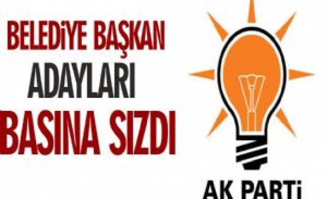 AK Parti Şanlıurfa İlçe Adayları Basına Sızdı