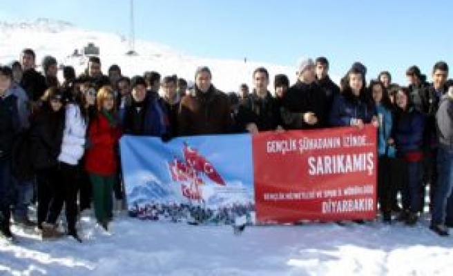 Diyarbakırlı Liseliler, Karacadağ'da Sarıkamış Şehitlerini Andı