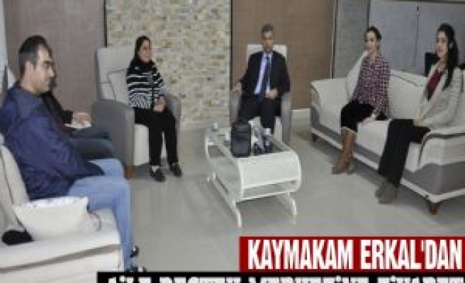 Erkal'dan Aile Destek Merkezine Ziyaret