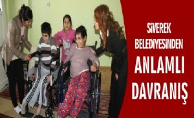 Siverek Belediyesinden Anlamlı Davranış