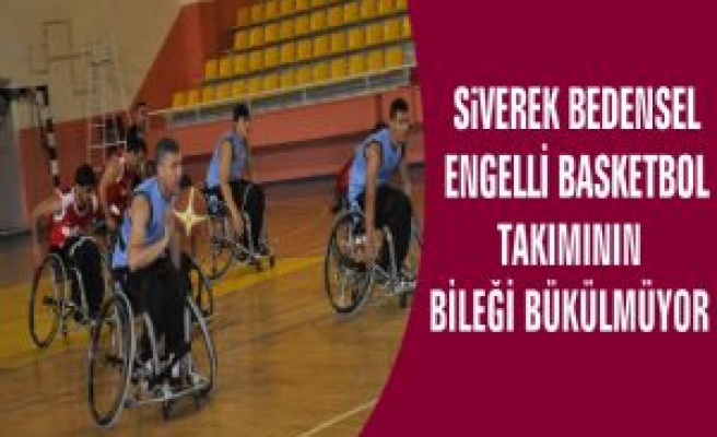 Siverek Bedensel Engellilerin Bileği Bükülmüyor