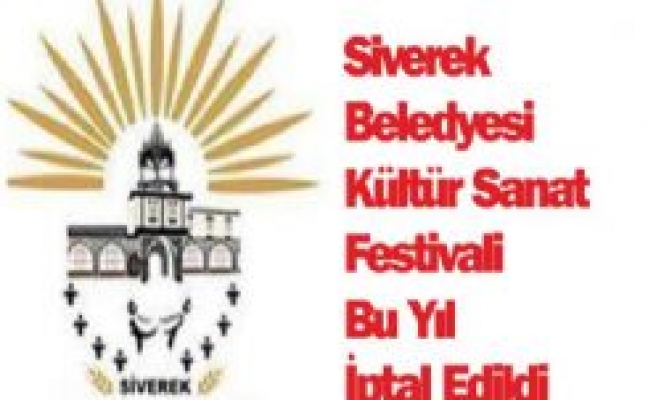 3. Kültür Sanat Festivali Bu Yıl İptal Edildi