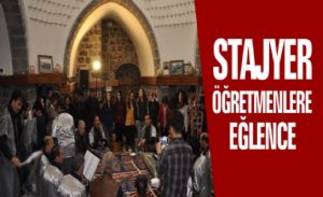 Stajyer Öğretmenlere Eğlence