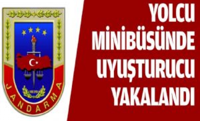 Yolcu Minibüsünde Uyuşturucu Yakalandı