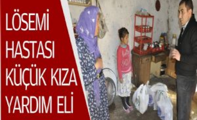 Lösemi Hastası Küçük Kıza Yardım Eli 