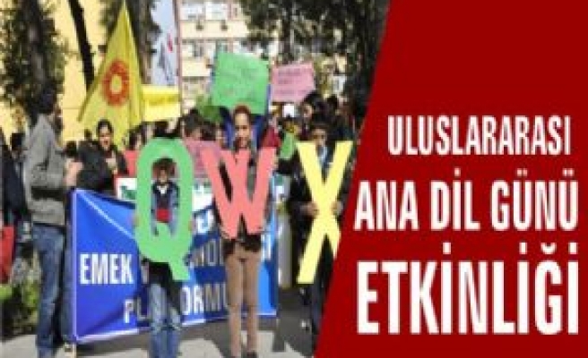 ULUSLARARASI ANA DİL GÜNÜ ETKİNLİĞİ 