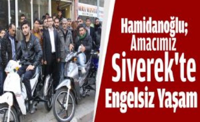 Siverek Belediyesi Engellesiz Yaşam Projesi Devam Ediyor 