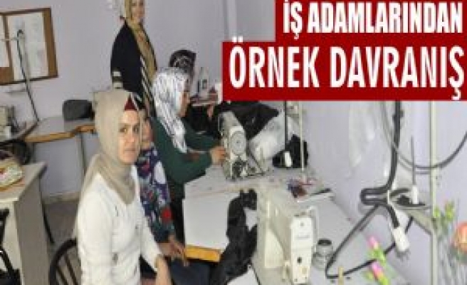 İş Adamlarından Örnek Davranış 