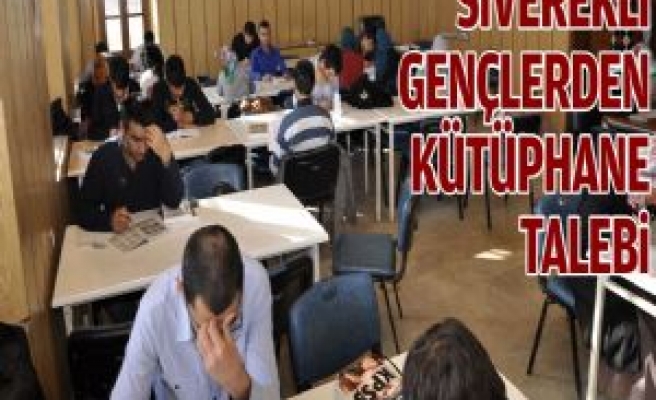 Siverekli Gençlerden Kütüphane Talebi