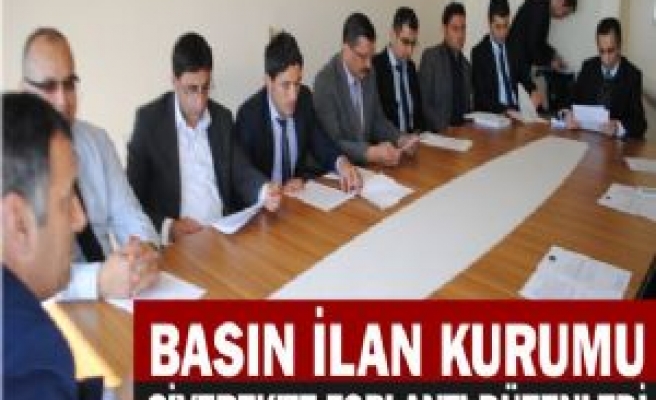 Basın İlan Kurumu, Büyükşehir Bilgilendirme Toplantısı