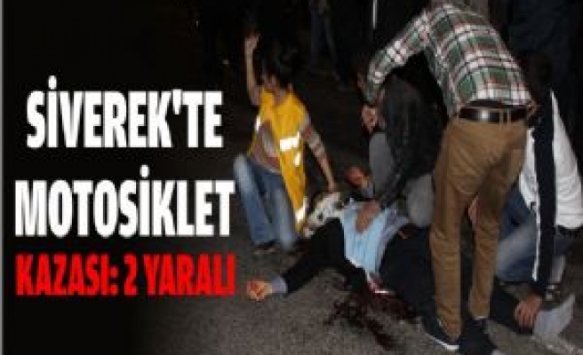 Siverek'te Motosiklet Kazası: 2 Yaralı