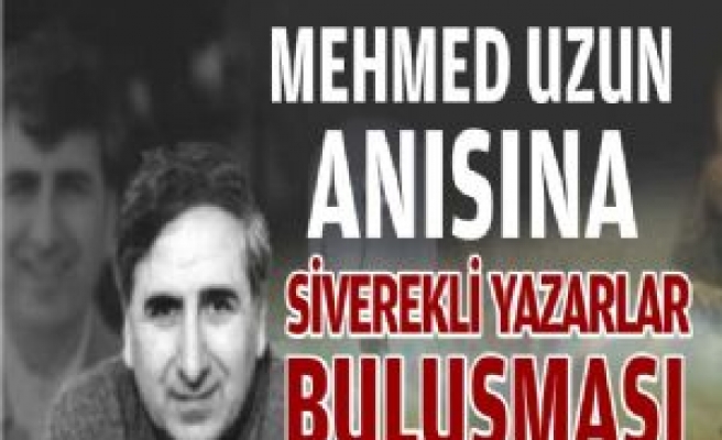 Mehmed Uzun Anısına Siverekli Yazarlar Buluşması 