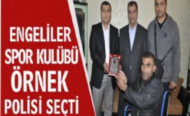 Engeliler Spor Kulübü Örnek Polisi Seçti