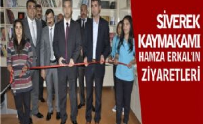 Siverek Kaymakamı Erkal'ın Gezi Ve İncelemeleri 