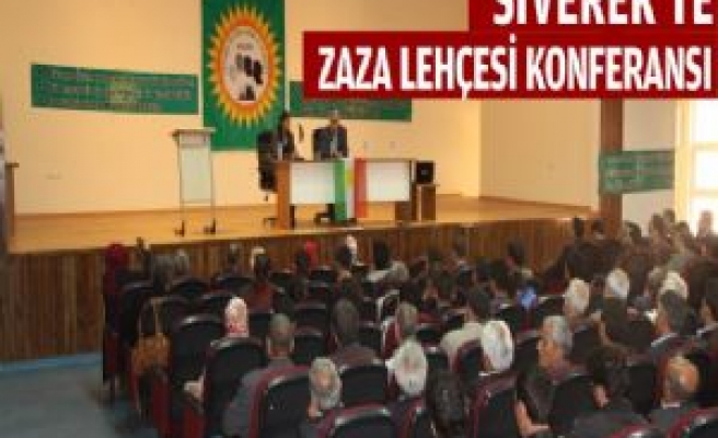 Siverek'te Zaza Lehçesi Konferansı