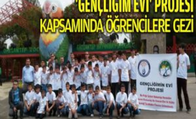 'Gençliğim Evi' Projesi Kapsamında Öğrencilere Gezi