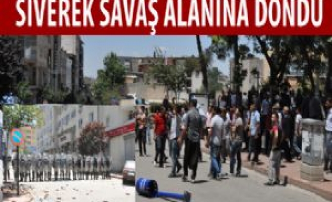 Siverek Savaş Alanına Döndü