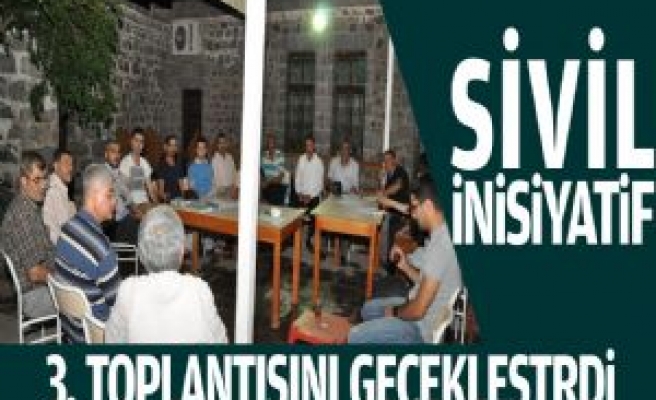 Sivil İnisiyatif Üyeleri Çalışmalara Başladı