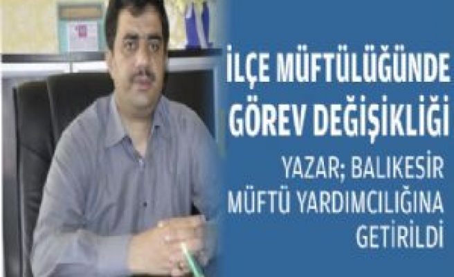 Siverek Müftülüğünde Görev Değişikliği