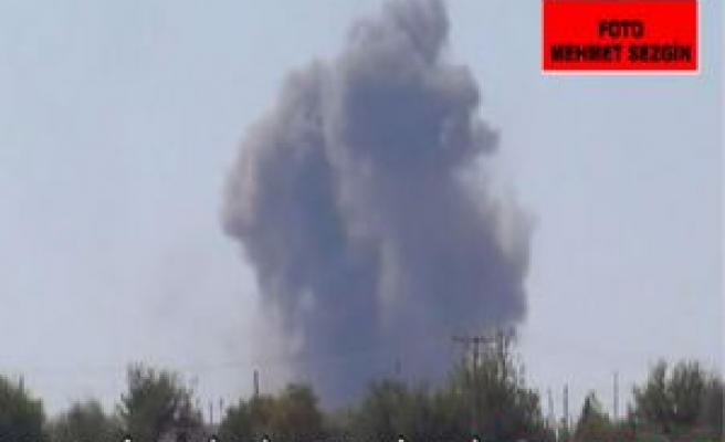  Kobani'deki IŞİD mevzileri bombalandı!