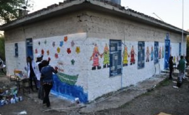 Türk Eğitim-Sen'in Gönüllüleri Kayalı Köyünde