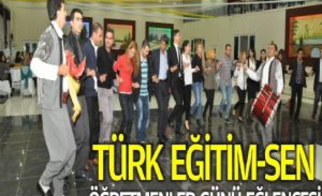 Türk Eğitim-Sen'den Öğretmenler Günü Eğlencesi