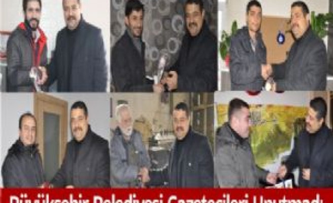 Büyükşehir Belediyesi Gazetecileri Unutmadı