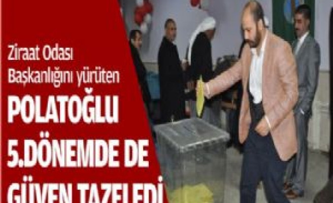 Siverek'te Ziraat Odası Seçimlerinde Polatoğlu Güven Tazeledi