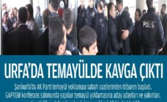 Urfa AK Parti Temayülde Kavga Çıktı