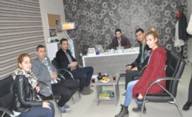 Türk Eğitim Sen'den Siverek Medya'ya Ziyaret