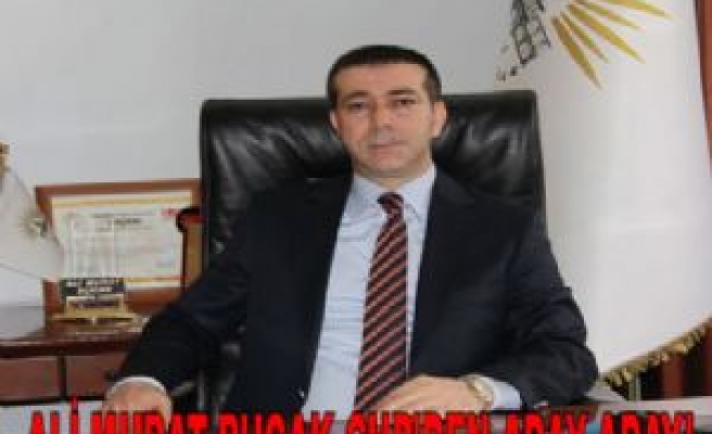 Ali Murat Bucak Chp'den Aday Adayı Oldu