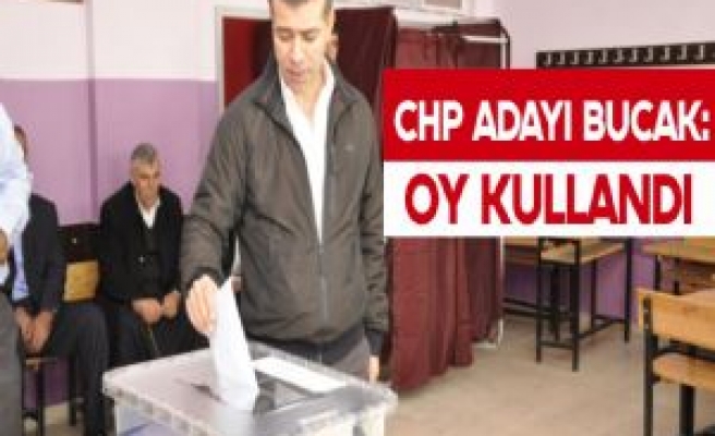 CHP ADAYI BUCAK: HAYIRLI OLMASINI DİLİYORUM  