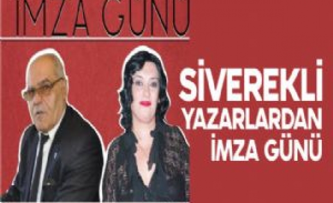 Siverek Sevdası 3 ve Suveyda Yazarlarından İmza Günü