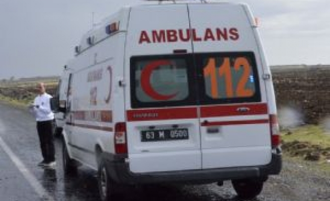 Siverek'te Kaza Aynı Aileden 4 Kişi Yaralandı