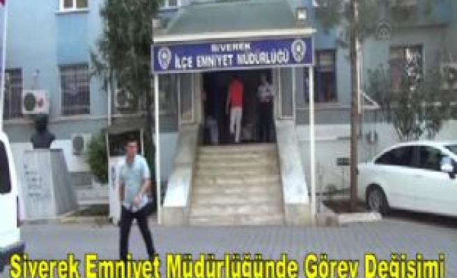 Siverek Emniyet Müdürlüğünde Görev Değişimi