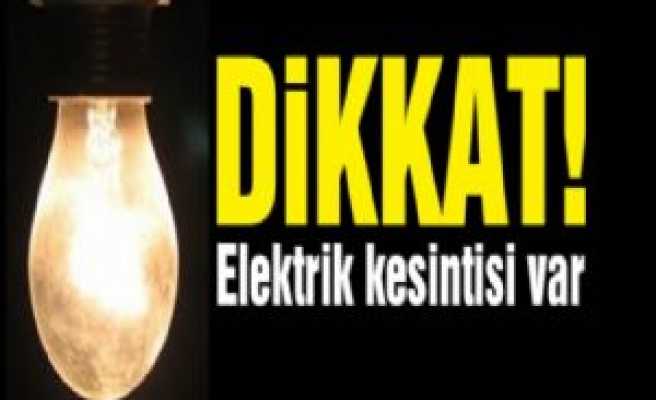 Siverek'te Elektrik Kesintisi