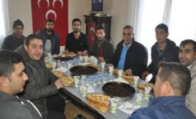 MHP İlçe Teşkilatından 10 Ocak Gazeteciler Günü Buluşması 