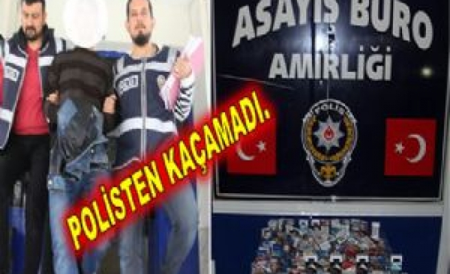 4 İşyerinden Sigara Çalan Hırsız Tutuklandı