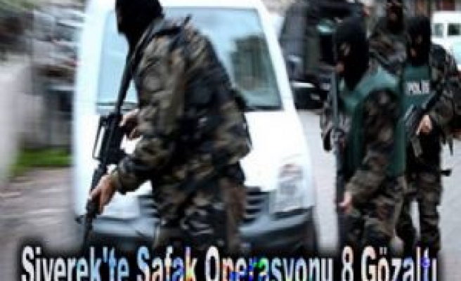 Siverek'te PKK Operasyonu: 8 Gözaltı