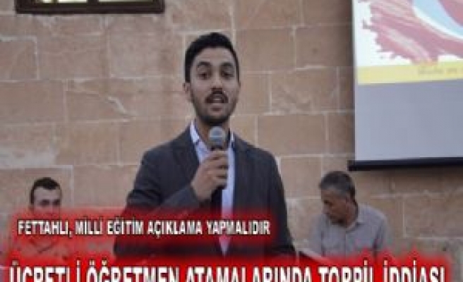MHP İlçe Başkanı, Torpil İddialarını Sordu