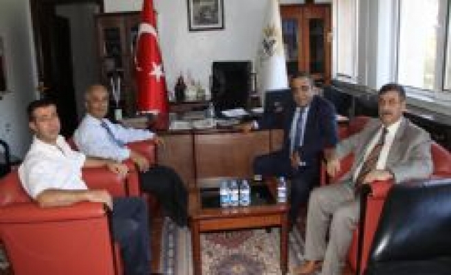(CHP) Genel Başkan Yardımcısı Sezgin Tanrıkulu Ali Murat Bucak’ı Makamında ziyaret etti