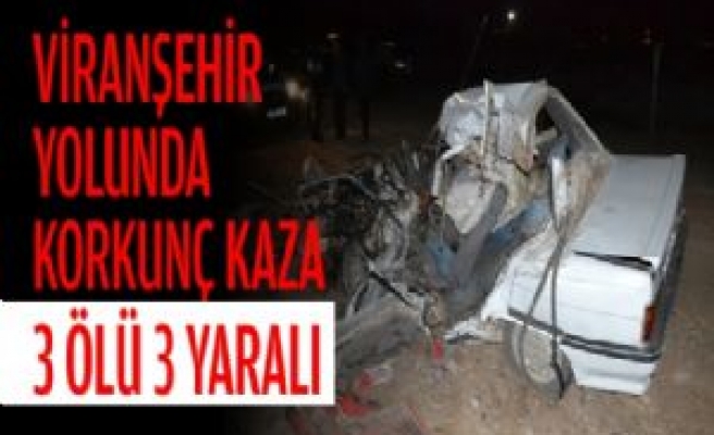 Siverek'te Trafik Kazası Ölü ve Yaralılar Var