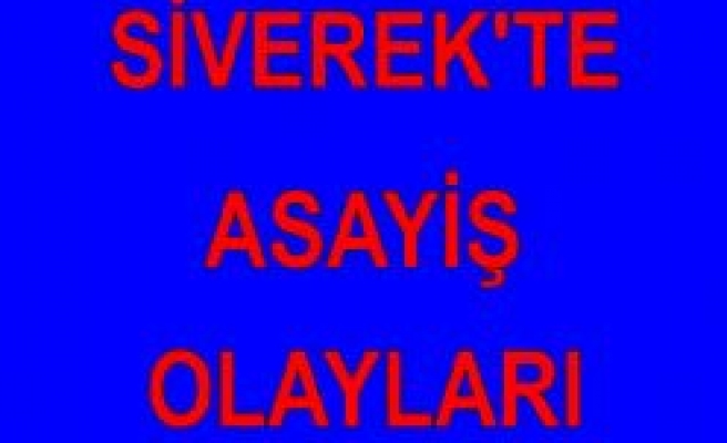 Siverek'te Asayiş