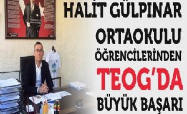 Halit Gülpınar Ortaokulu Öğrencilerinden Büyük Başarı