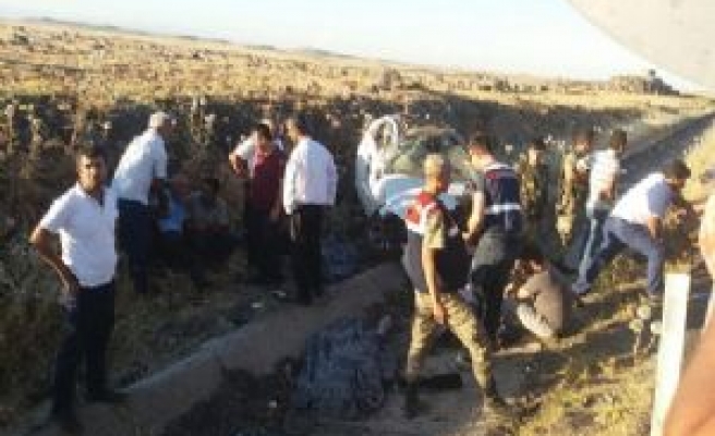 Siverek- Diyarbakır yolunda kaza: 2 ölü