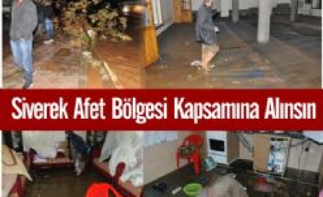 Siverek Afet Bölgesi Kapsamına Alınsın