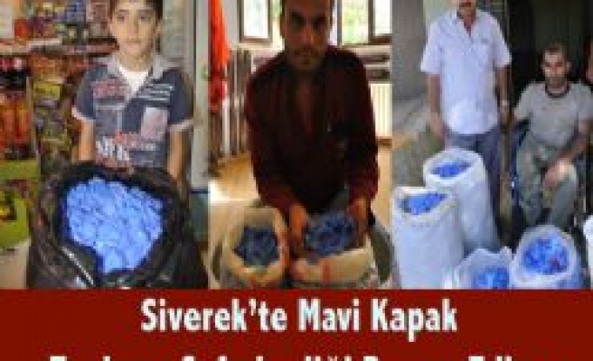 Siverek'te Mavi Kapak Toplama Seferberliği Devam Ediyor