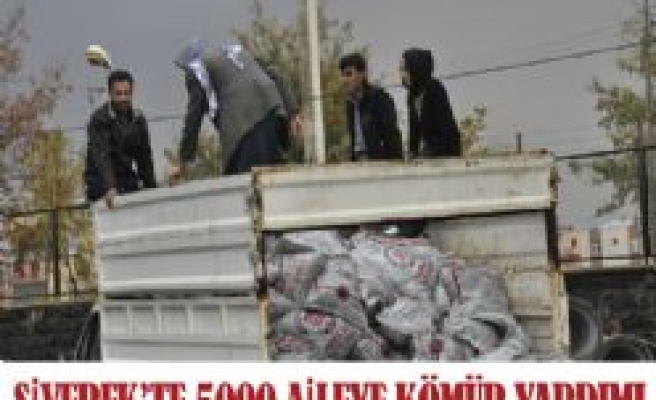 SİVEREK'TE 5000 AİLEYE KÖMÜR YARDIMI