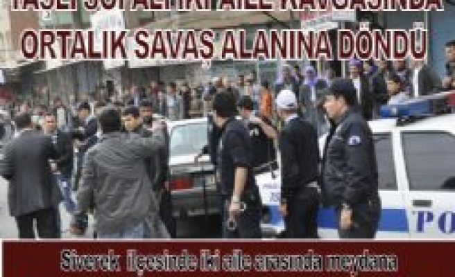 Siverek'te İki Aile Arasındaki Kavga'da Ortalık Savaş Alanına Döndü