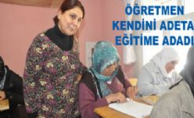 Siverek'li Zehra Öğretmen Kendini Eğitime Adadı